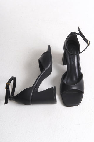 Kadın Kalın topuk Küt Burun Stiletto Günlük Ayakkabı Nadia