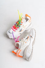 Görseli Galeri görüntüleyiciye yükleyin, Flexy Kadın Sneaker Yüksek Taban Bağcıklı Spor Ayakakbı
