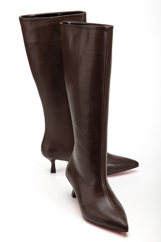 Kadın Sivri Burun İnce Topuk Çizme Diane