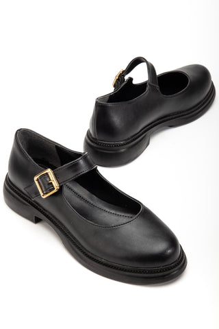 Kadın Loafer Makosen Casuel Tokalı Bantlı Günlük Ayakkabı Mori