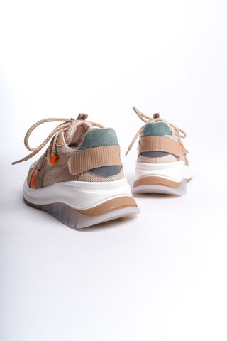 Riva Kadın Yüksek Şeffaf Taban Sneaker Bağcıklı Spor Günlük Ayakkabı