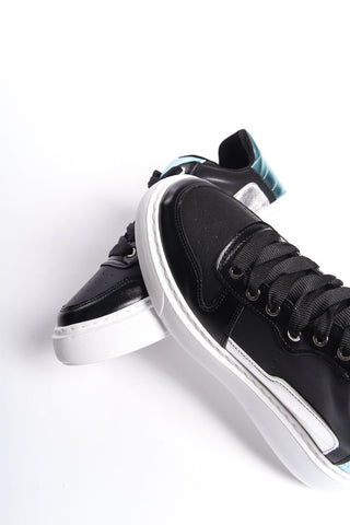Genova Kadın Sneaker Yüksek Taban Bağcıklı Spor Ayakkabı