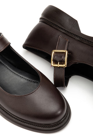 Kadın Loafer Makosen Casuel Tokalı Bantlı Günlük Ayakkabı Mori