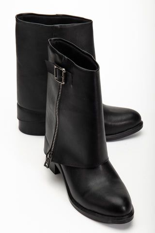 Kadın Topuklu Günlük Pantolon Bot Laine