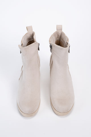 Kadın Dolgu Topuk Fermuarlı Günlük Bot Sandis