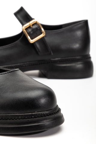 Kadın Loafer Makosen Casuel Tokalı Bantlı Günlük Ayakkabı Mori