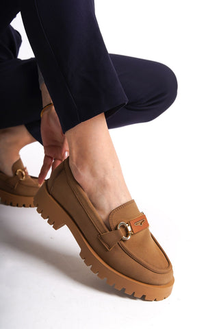 Napa  Kadın Loafer Makosen Casuel Tokalı Günlük Ayakkabı