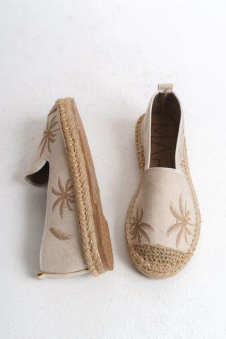 Kadın Espadril Düz Topuk Günlük Ayakkabı Palm