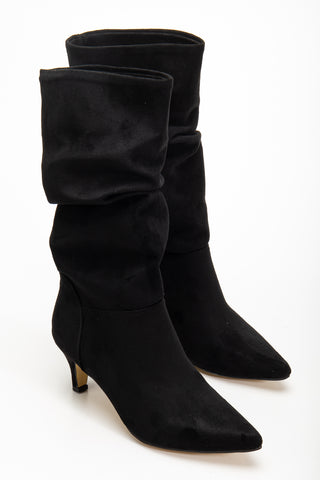 Kadın Sivri Burun Körüklü Günlük Çizme Tores