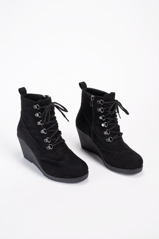 Kadın Dolgu Taban Fermuarlı Günlük Bot Matei