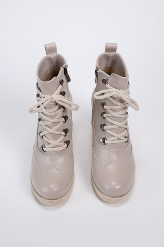 Kadın Dolgu Taban Fermuarlı Günlük Bot Matei