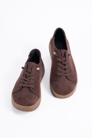 Kadın Loafer Günlük Comfort Ayakkabı Casual Makosen Naomi Kahve Süet