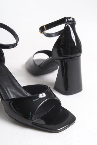 Kadın Kalın topuk Küt Burun Stiletto Günlük Ayakkabı Nadia