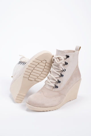 Kadın Dolgu Taban Fermuarlı Günlük Bot Matei