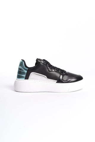 Genova Kadın Sneaker Yüksek Taban Bağcıklı Spor Ayakkabı