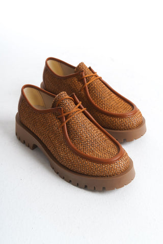 Kadın Loafer Makosen Casuel Bağcıklı Günlük Ayakkabı Petra Taba