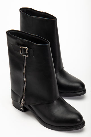 Kadın Topuklu Günlük Pantolon Bot Laine