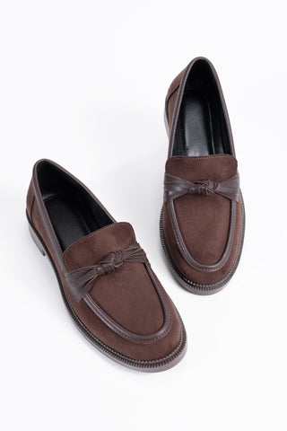 Kadın Loafer Günlük Klasik Ayakkabı Casual Makosen Zelda Kahve