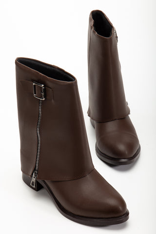 Kadın Topuklu Günlük Pantolon Bot Laine