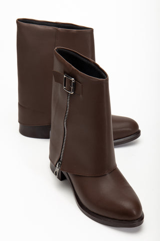 Kadın Topuklu Günlük Pantolon Bot Laine