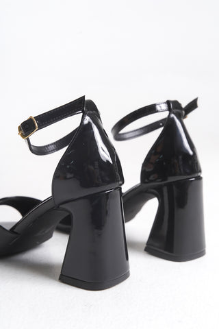 Kadın Kalın topuk Küt Burun Stiletto Günlük Ayakkabı Nadia