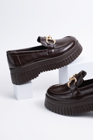 Kadın Loafer Makosen Casual Toka Detaylı Günlük Ayakkabı Sima